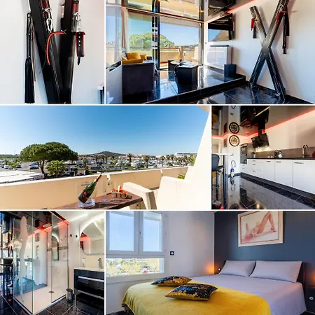 Cap Caline - Design Port Nature 5 Coeur Du Village Naturiste Lejlighed Agde